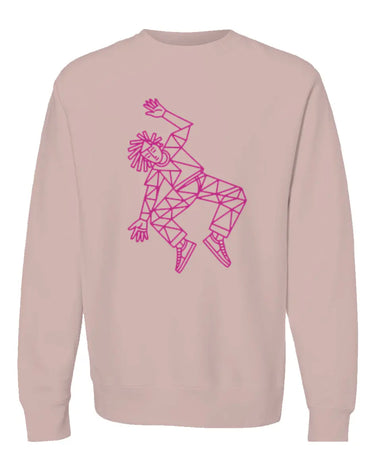 Cubist Breakdancer Premium Heavyweight Non-Hooded Sweatshirt