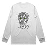 Cubist Green Eyed Man Long Sleeve Staple T-Shirt
