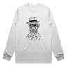 Cubist Man Wearing a Fedora Long Sleeve Staple T-Shirt