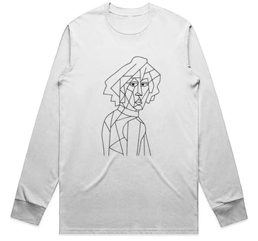 Cubist Psychedelic Legend Long Sleeve Staple T-Shirt 