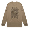 Cubist Rastafarian Long Sleeve Staple T-Shirt