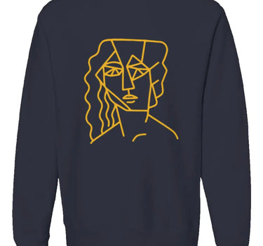 Cubist Rock Start Premium Heavyweight Non-Hooded Sweatshirt