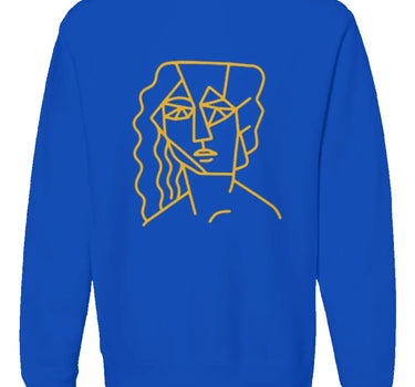 Cubist Rock Start Premium Heavyweight Non-Hooded Sweatshirt