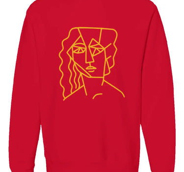 Cubist Rock Start Premium Heavyweight Non-Hooded Sweatshirt