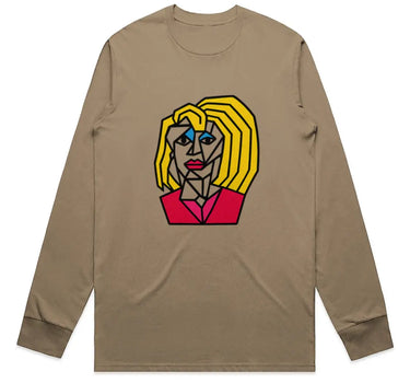 Cubist Totally 80's Blonde Woman Long Sleeve Staple T-Shirt