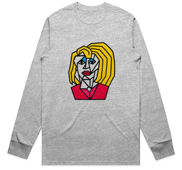 Cubist Totally 80's Blonde Woman Long Sleeve Staple T-Shirt