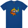 Cute Fish Short Sleeve Staple T-Shirt Apliiq