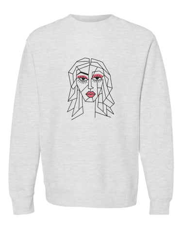 Diamond the Drag Queen Premium Heavyweight Non-Hooded Sweatshirt