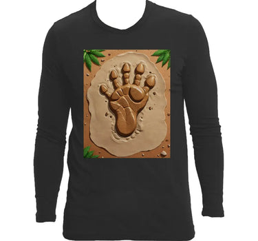 Dinosaur Footprint Long Sleeve T-Shirt - Mikey Yaw