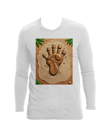 Dinosaur Footprint Long Sleeve T-Shirt - Mikey Yaw