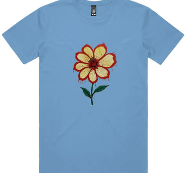 Dripping Flower Short Sleeve Staple T-Shirt - Mikey Yaw