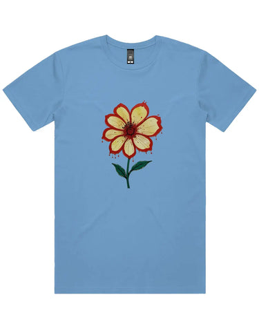 Dripping Flower Short Sleeve Staple T-Shirt - Mikey Yaw