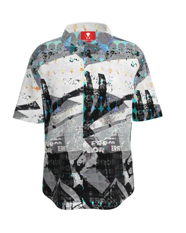 Fatal Error Unisex Button Down Shirt Contrado