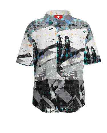 Fatal Error Unisex Button Down Shirt Contrado