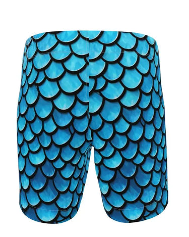 Fish Scales Premium Swim Trunks Contrado