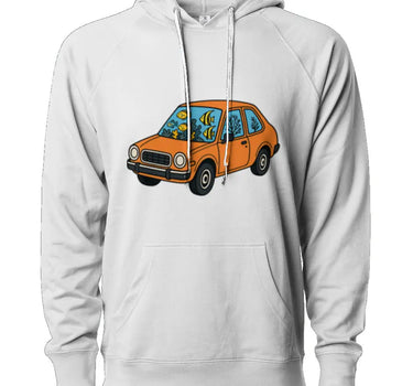Fishbowl Car Loopback Terry Hooded Sweatshirt