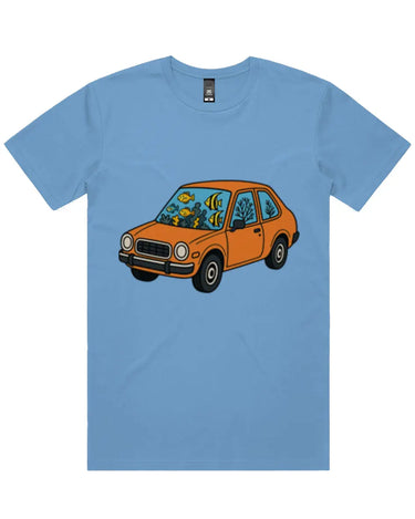 Fishbowl Car Short Sleeve Staple T-Shirt