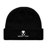 Fisherman Beanie Hat with White Monogram Apliiq