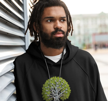 Future Tree of Life Premium Heavyweight Hooded Sweatshirt Mikey Yaw