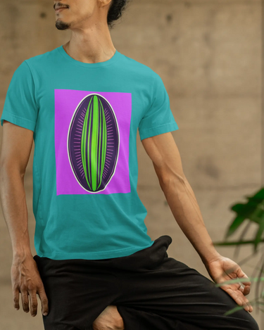 Green Diatom Short Sleeve Staple T-Shirt - Mikey Yaw