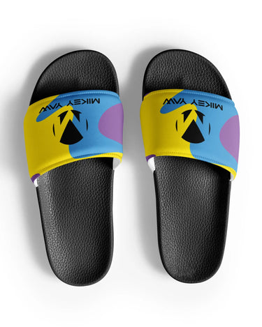 Happy Design with Monogram Men’s slides Mikey Yaw