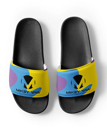 Happy Design with Monogram Men’s slides Mikey Yaw