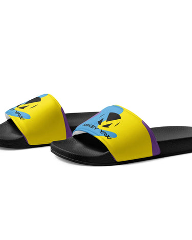 Happy Design with Monogram Men’s slides Mikey Yaw