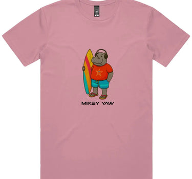 Hippopotamus Surfer Short Sleeve Staple T-Shirt
