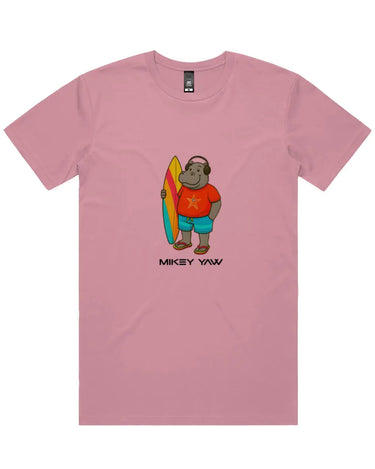 Hippopotamus Surfer Short Sleeve Staple T-Shirt