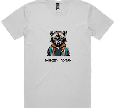 Hipster Raccoon Short Sleeve Staple T-Shirt Apliiq