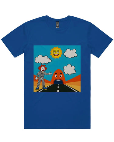 Hitchhiking Clown Short Sleeve Staple T-Shirt