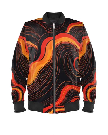 Lava Flow Bomber Jacket - Mikey Yaw