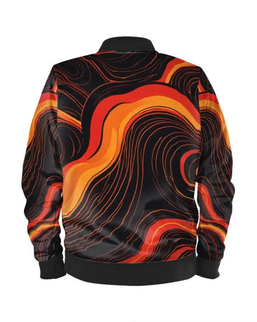 Lava Flow Bomber Jacket - Mikey Yaw