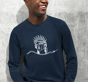 Liberty Premium Heavyweight Non-Hooded Sweatshirt Apliiq