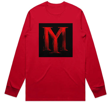 M-Y Symbol Staple Long Sleeve T-Shirt