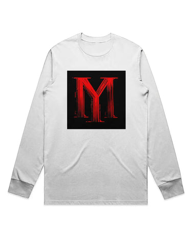 M-Y Symbol Staple Long Sleeve T-Shirt