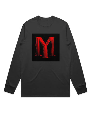 M-Y Symbol Staple Long Sleeve T-Shirt