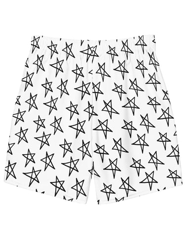 MY Lite Men's Star Doodles Swim Trunks Mikey Yaw