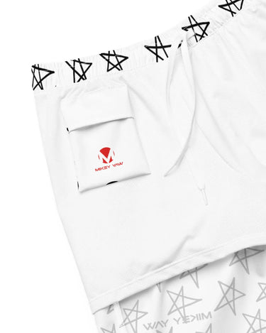 MY Lite Men's Star Doodles Swim Trunks Mikey Yaw