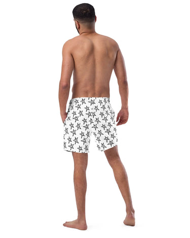MY Lite Men's Star Doodles Swim Trunks Mikey Yaw