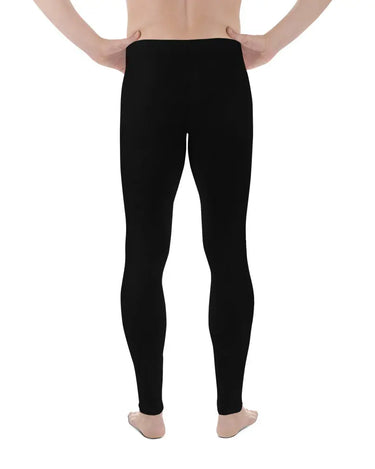 Men's Black Leggings Mikey Yaw