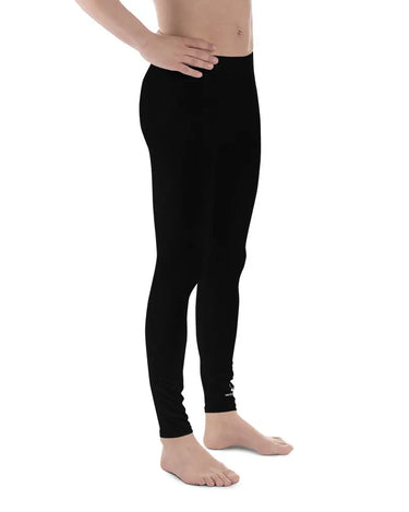 Men's Black Leggings Mikey Yaw