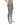 Men's White Leggings with Black Geometric Design Mikey Yaw