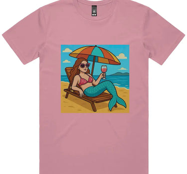 Mermaid on the Beach Short Sleeve Staple T-Shirt