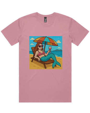 Mermaid on the Beach Short Sleeve Staple T-Shirt