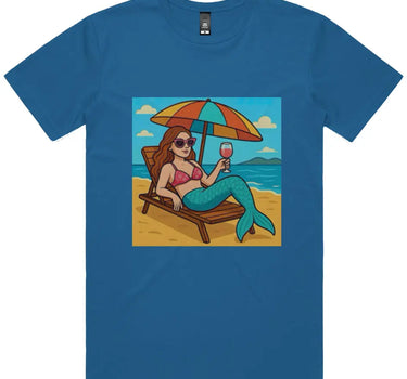 Mermaid on the Beach Short Sleeve Staple T-Shirt