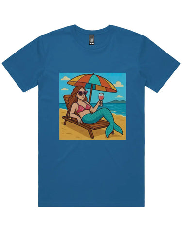Mermaid on the Beach Short Sleeve Staple T-Shirt