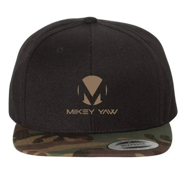 Mikey Yaw Black and Camouflage Monogram Hat - Mikey Yaw