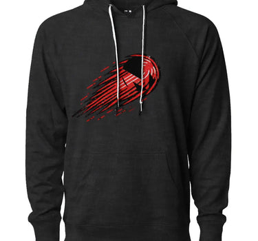 Mikwy Yaw Comet Loopback Terry Hooded Sweatshirt