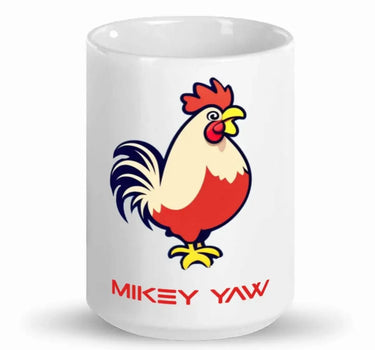 Mikey Yaw Monogram Rooster Coffee Mug - Mikey Yaw